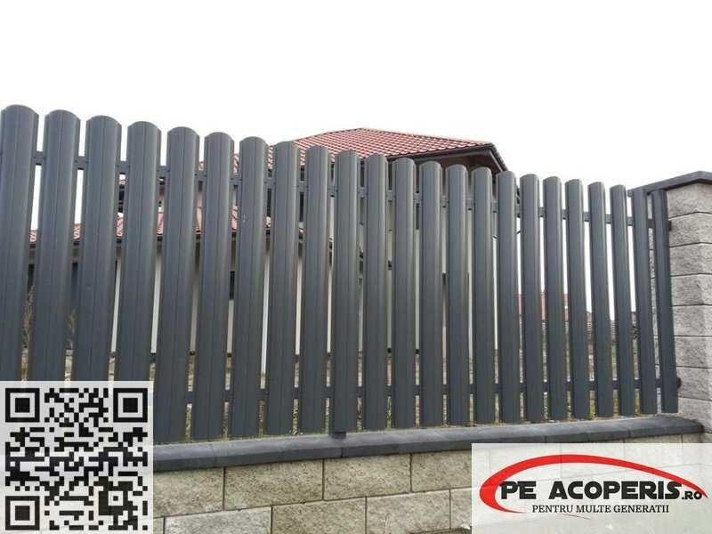 Șipcă metalică pentru gard și porți – montaj rapid, posibil si în Rate
