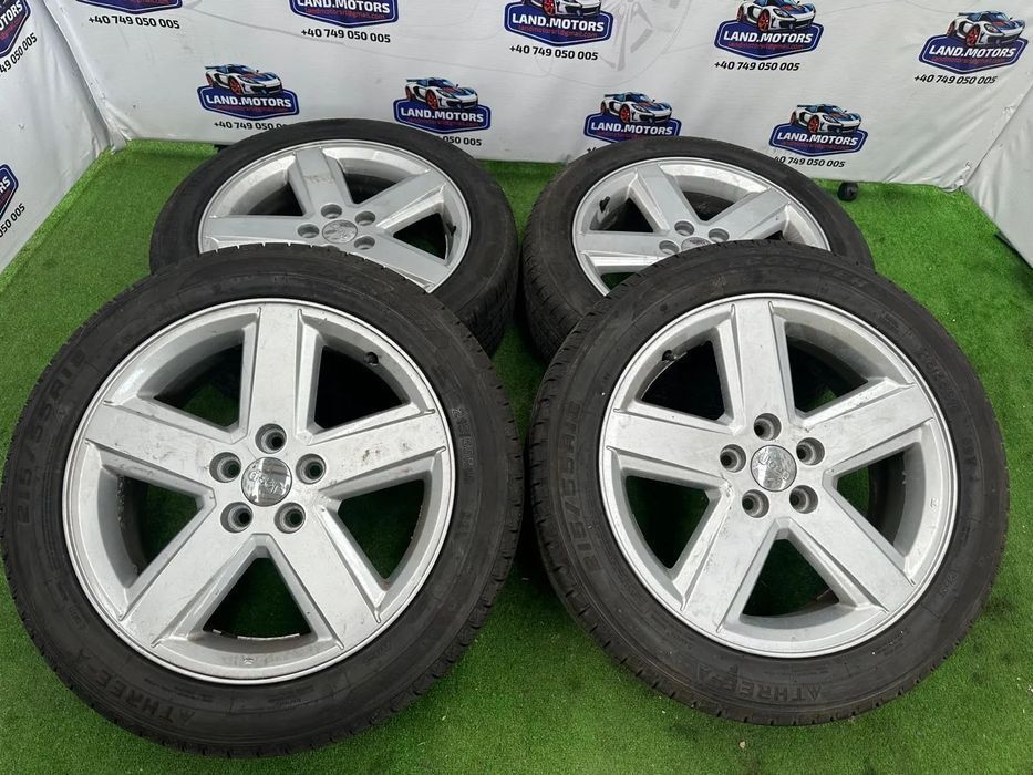 jante + cauciucuri jeep 5x114.3, 215/55 r18