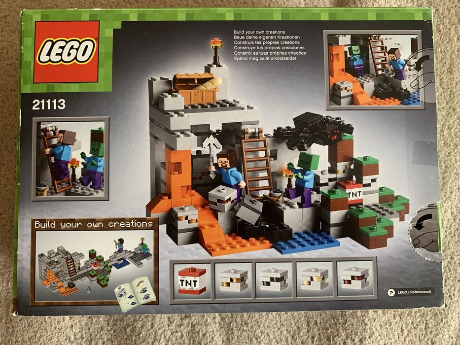 Lego minecraft The cave