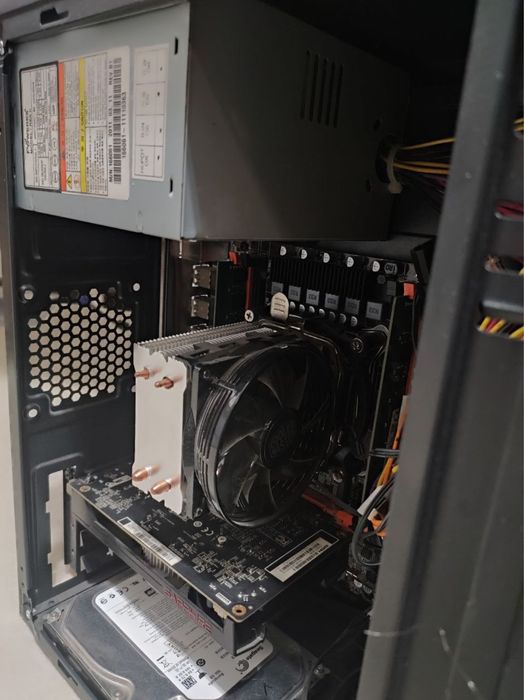 Бюджетный Игровой ПК Xeon E5 2600 / Rx 550 Sapphire / 8/2 ГБ /