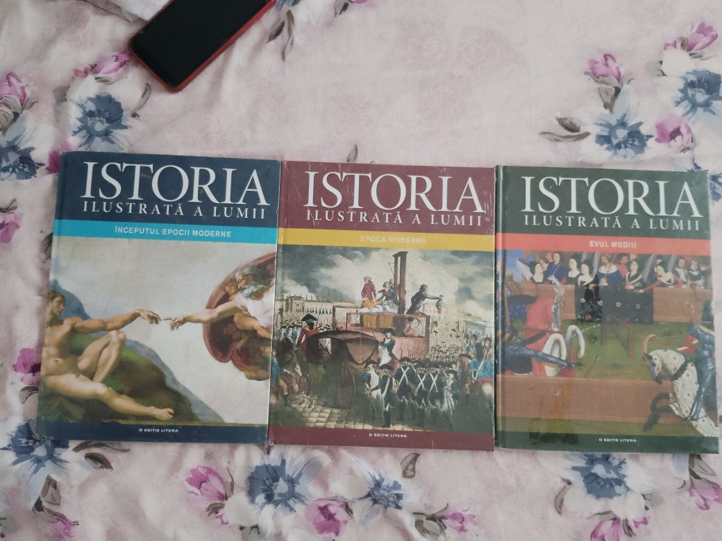 Istoria ilustrata a lumii. Pret 45 lei toate 3