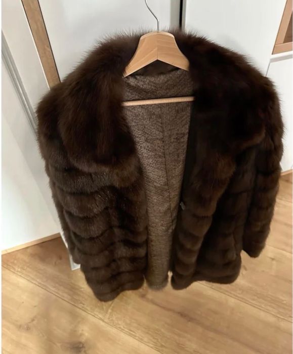 Haina de blană naturală zibelina