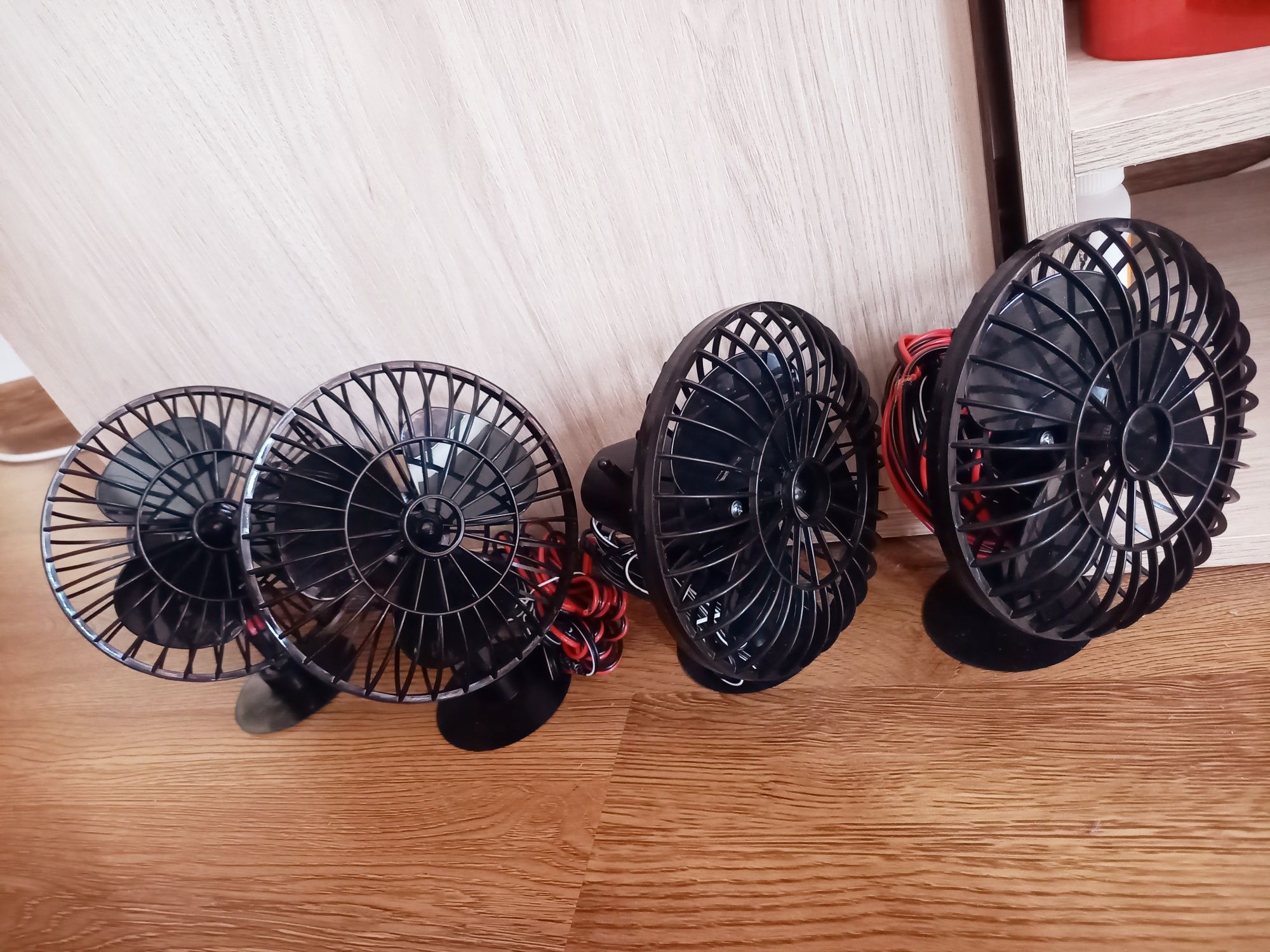 Set de 4 ventilatoare auto 12v, ventilator pentru racire masina