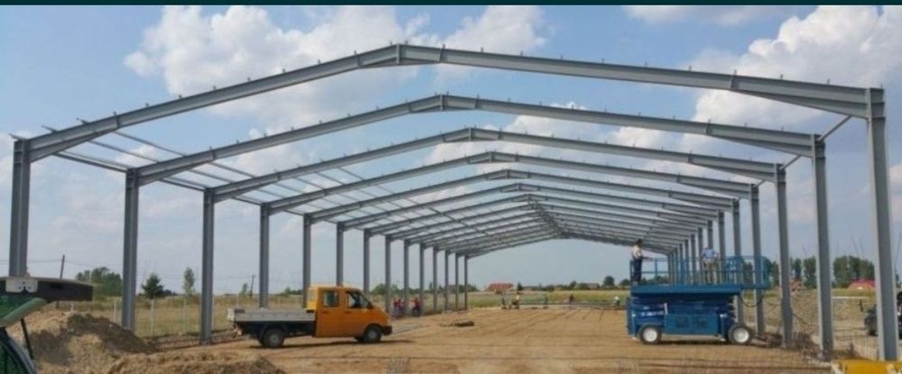 Vand hala structura metalica