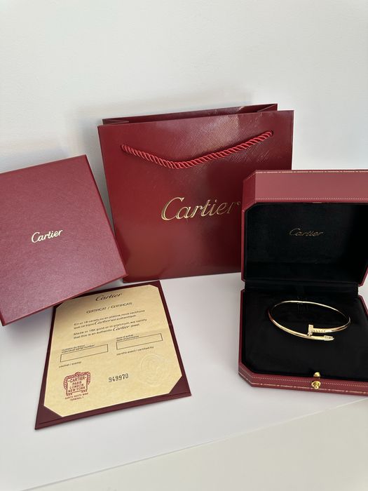 Brățară Cartier Juste un Clou 19 Gold 750 Diamond cu Cutie