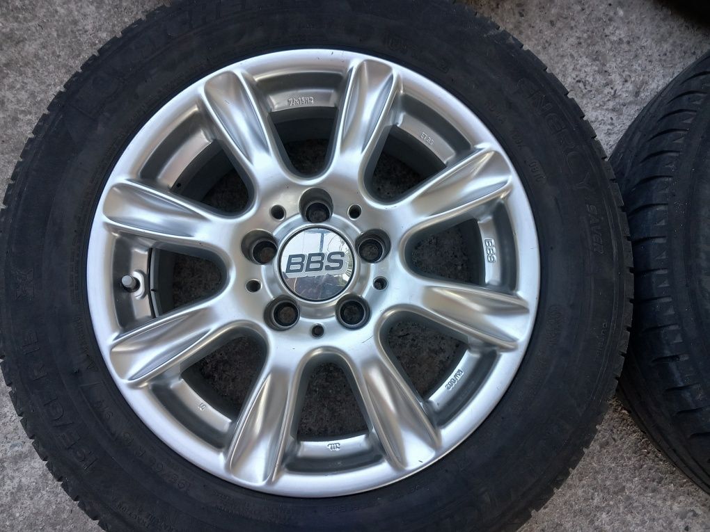 Оригинални Алу джанти 15цола BBS за vw-Golf 5.6.Touran.passat.5×112