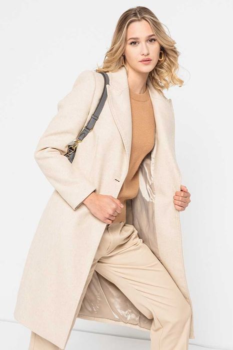 Palton STEFANEL din lana NOU XL