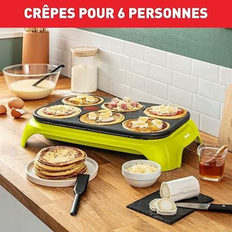 Електрическа машина за палачинки Tefal Crep’Party Colormania PY559312