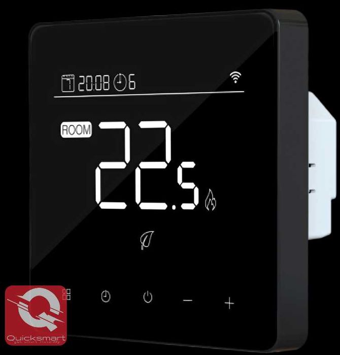 Automatizare Incalzire Pardoseala Q10, 8 zone, 4 Termostate cu fir Q40