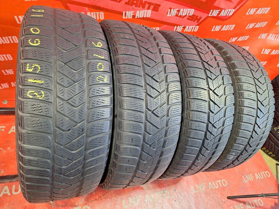 Anvelope de IARNA - 215/60/16 - PIRELLI - 5.35 MM - DOT 2016 !