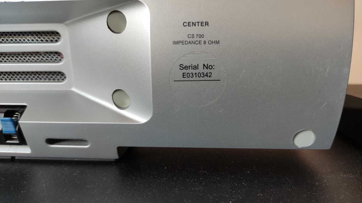 Център Philips CS700, 8 Ома, Neodymium Ribbon Tweeter