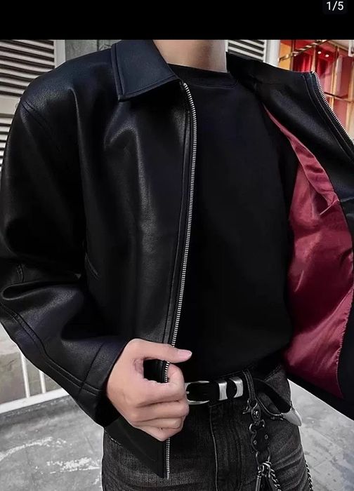 Кожанная  куртка