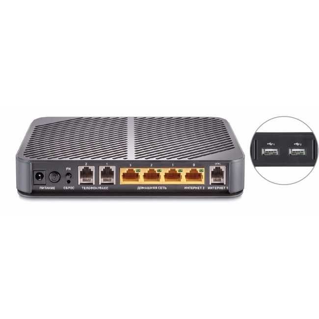 Роутер ADSL и Ethernet
