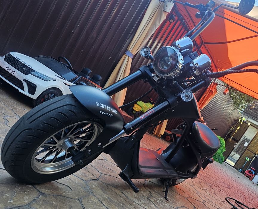 Vând urgent scuter electric harley fara permis stare ca nou 65 mi-l
