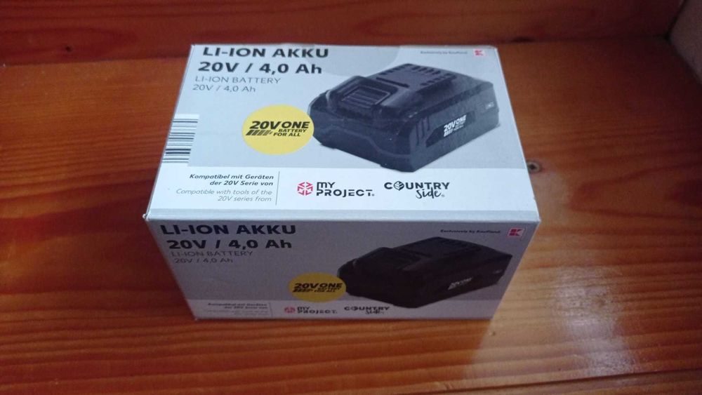 baterie acumulator myproject countryside 20v 4ah