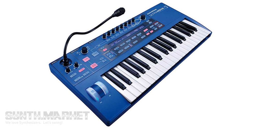 Sintetizator Novation Ultranova cu geanta transport