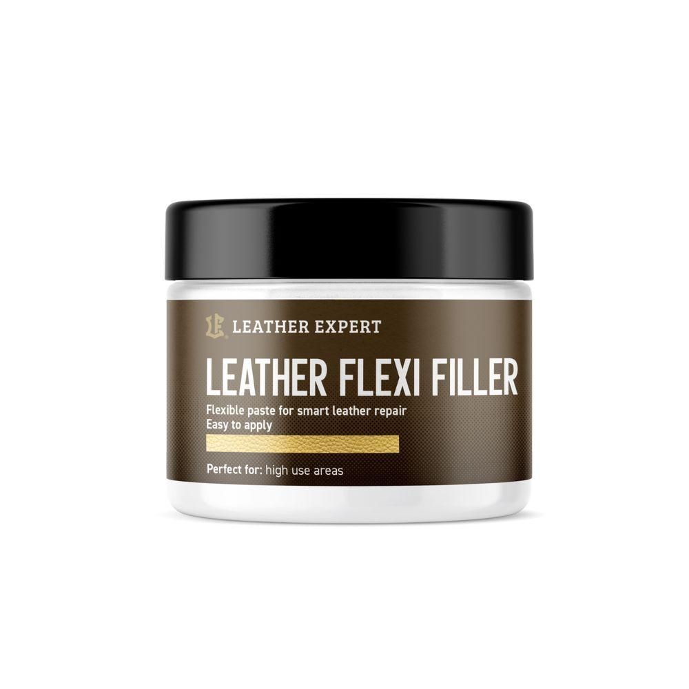 течна кожа leather flexi filler бял, ремонт на дефекти по кожата ...