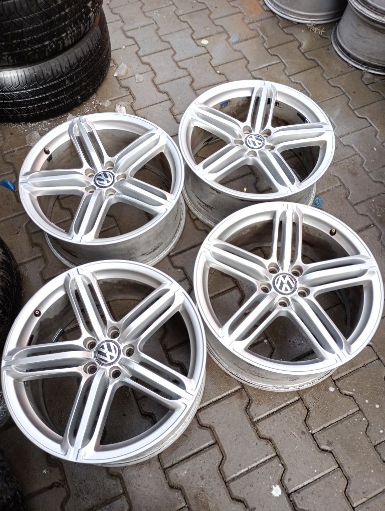 4 jante aliaj 5x112 R19  vw Tiguan,T-rok arteon  passat b8, CC,Skoda