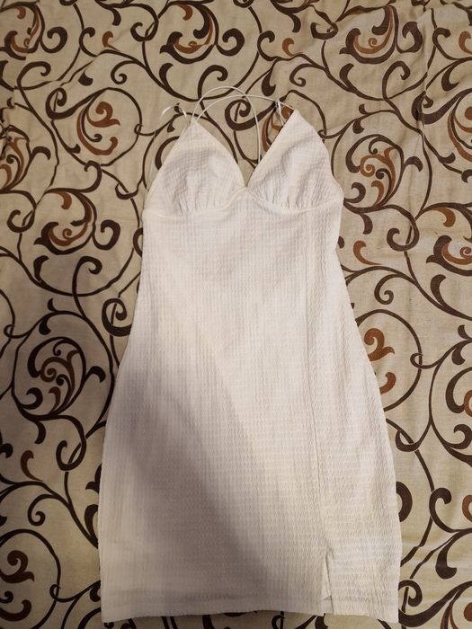 Rochita mini alba, mărimea S