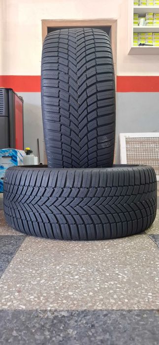 2бр. 225/45/17 Bridgestone 6mm грайфер, дот 22г. Безплатен монтаж