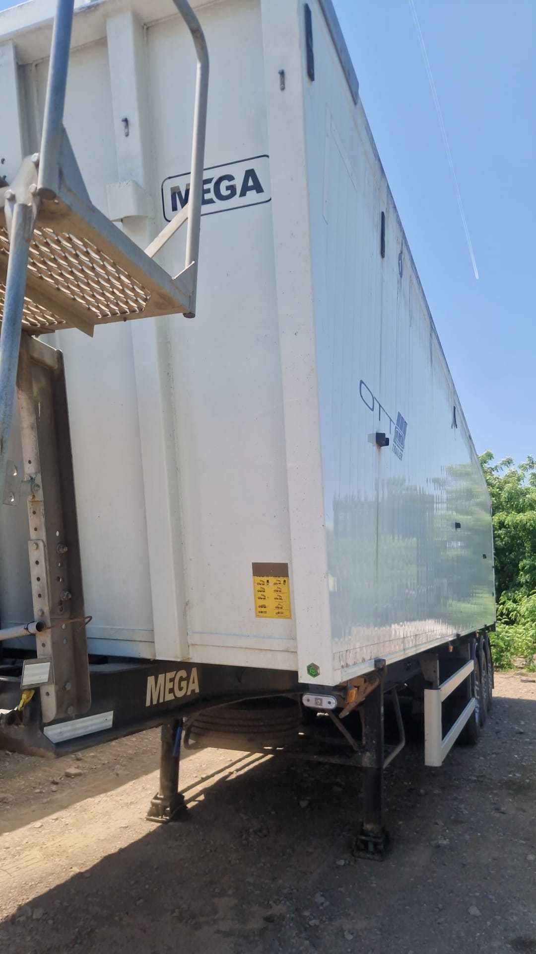 Semiremorca cereale MEGA / Aluminiu /  2018 / 55mc