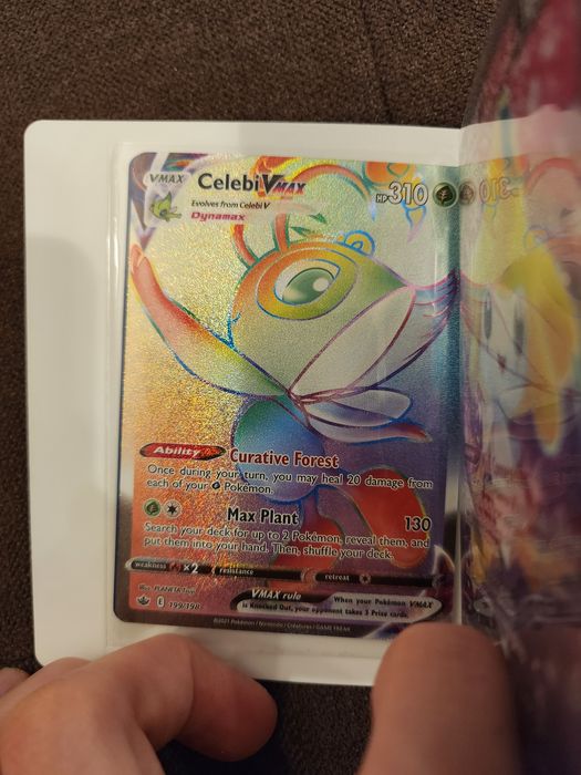Cebi Vmax pokemon card