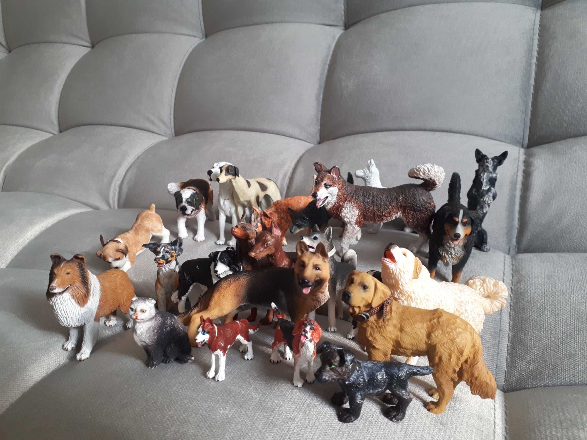 Фигурки schleich, collecta, mojo.