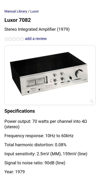 Luxor Professional 7082A - 9284C - 7082T