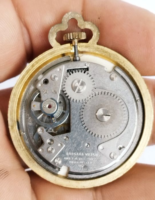 Ceas de damă Binatone pandantiv, mecanic, din oțel inoxidabil, vintage