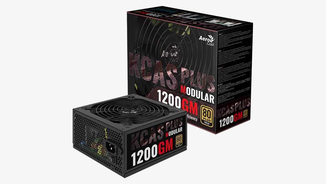 AeroCool KCAS PLUS 1200GM Блок питания