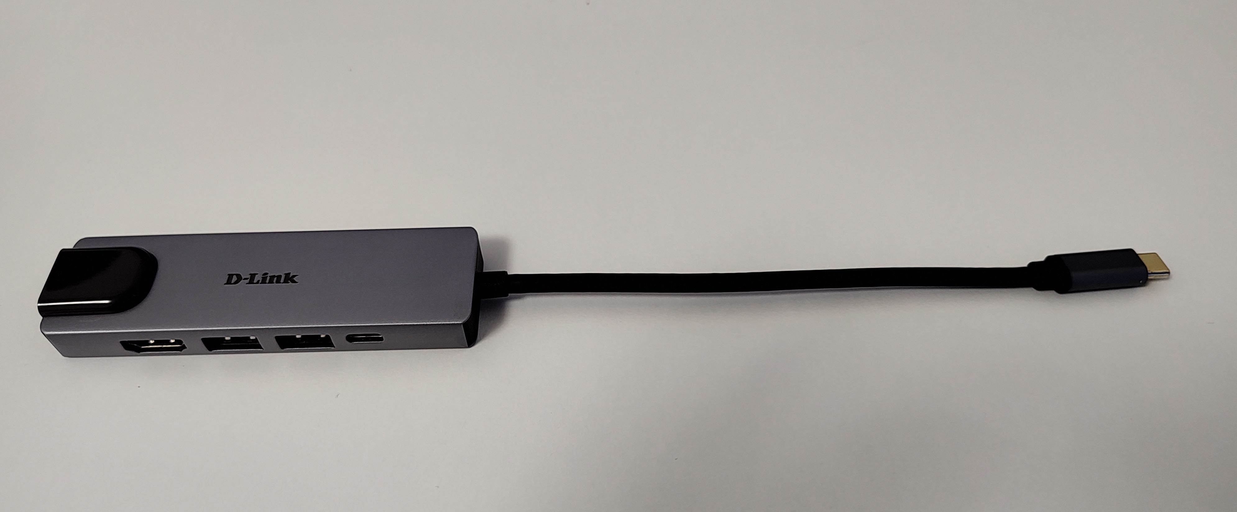 USB Hub D-Link 5-in-1 DUB-M520 USB Tip C