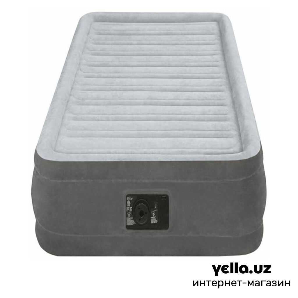 Новая надувная кровать Intex 64412 Comfort-Plush (191х99х46) до 136кг