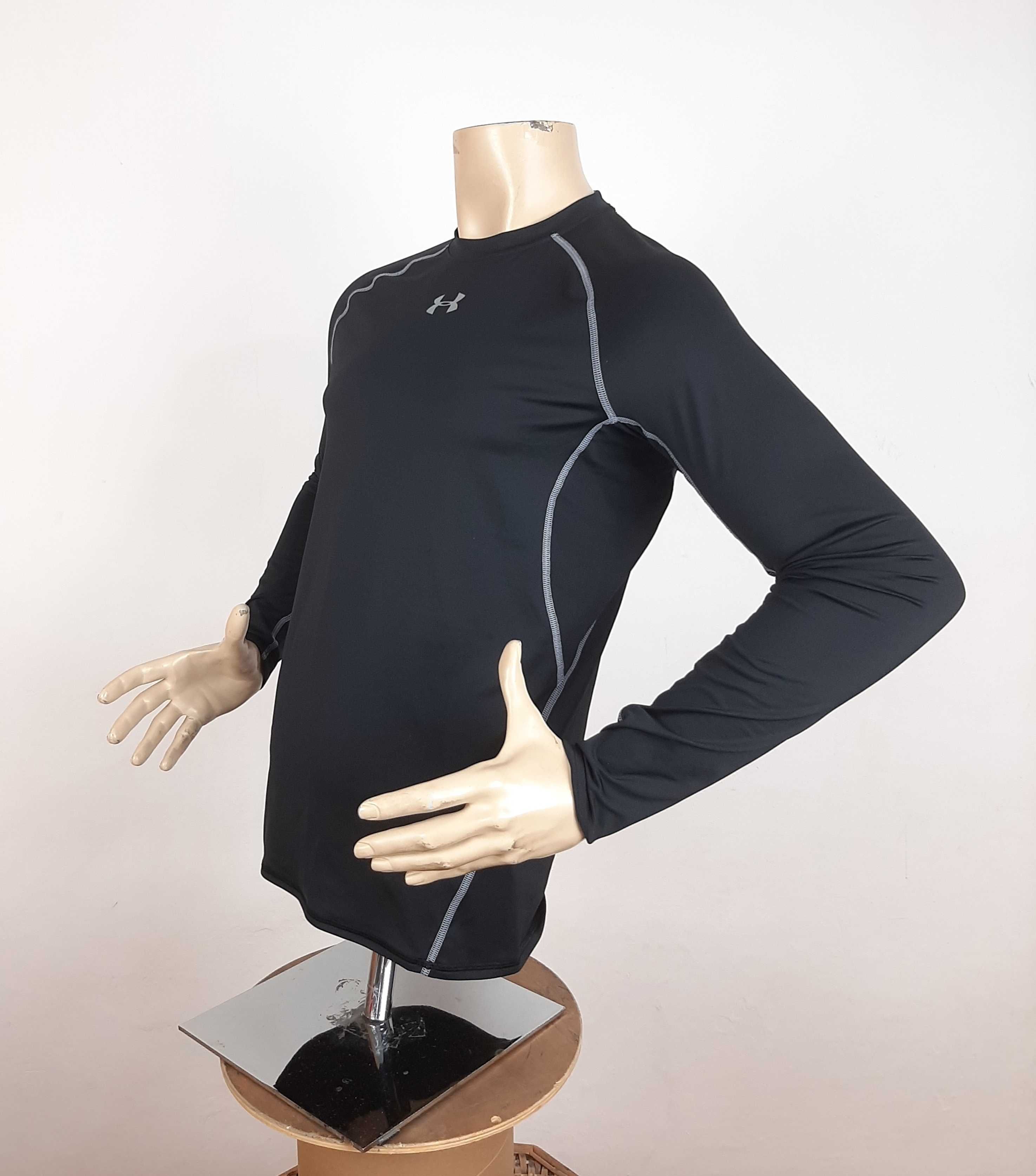Under Armour HeatGear Compression - Оригинална мъжка блуза размер L