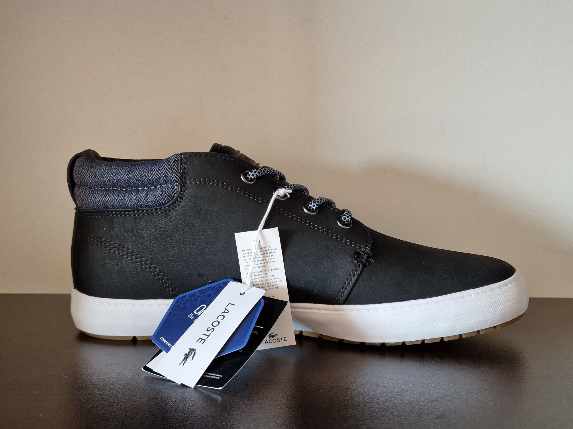 LACOSTE Ampthill Terra 318/42номер 26.5см Стелка Нови с Кутия 27см