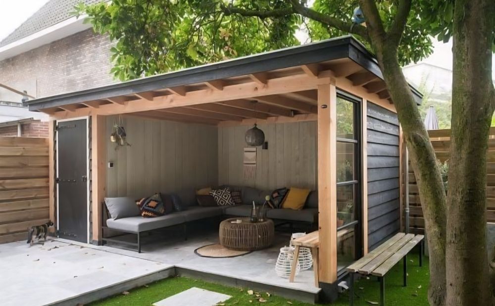 Vând și facem foișoare terase și magazie de depozitare și alte modele