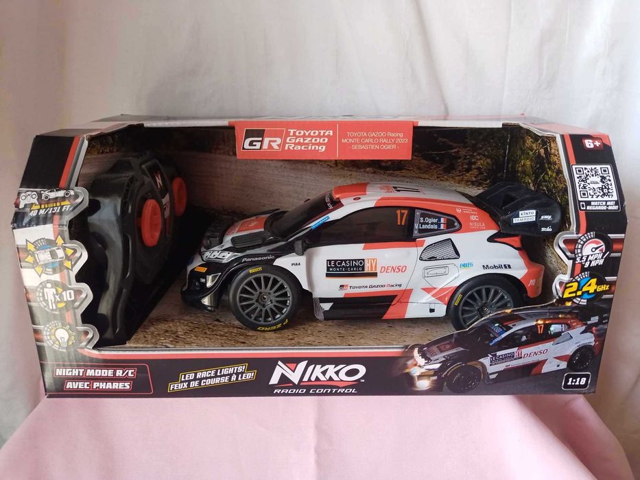 Nikkotoys TOYOTA Gazoo Racing Monte Carlo Rally 2023 - Sebastien Ogier
