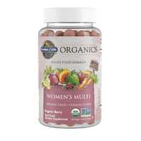 Женские жевательные витамины Garden of Life Organics — ягоды — сертифи