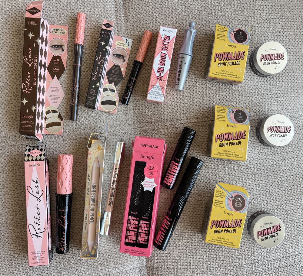 Оригинална козметика спирали и др. Rare,Huda,Too faced,Pat McGrath,ABH