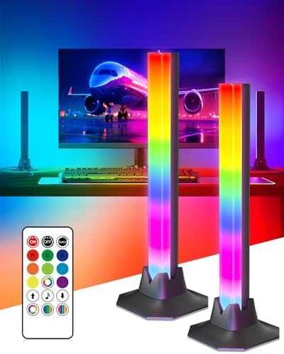 Нов LED Lightbar за игри и домашно осветление, 8 динамични режима