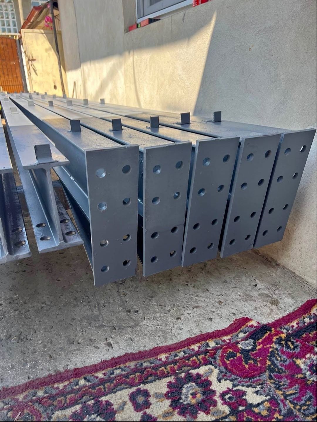 Vand 5ferme metalice la 8m din profil IPE140 hala 8x20