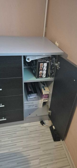 Кошара - дървена, масив, венге, 120/60 много запазена