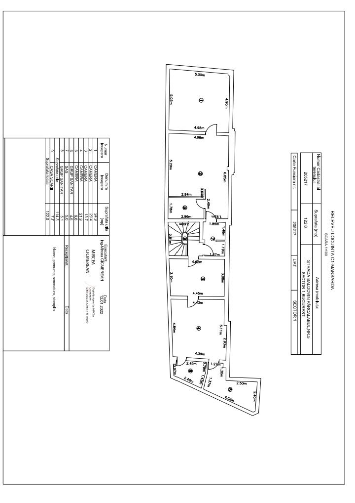 Vand vila s+p+m zona Ministerul Transporturilor