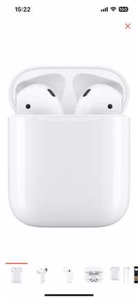 Apple AirPods with Charging Case белый 1 шт