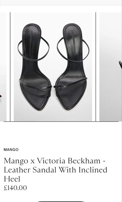 Елегантни обувки Victoria Beckham x Mango 38