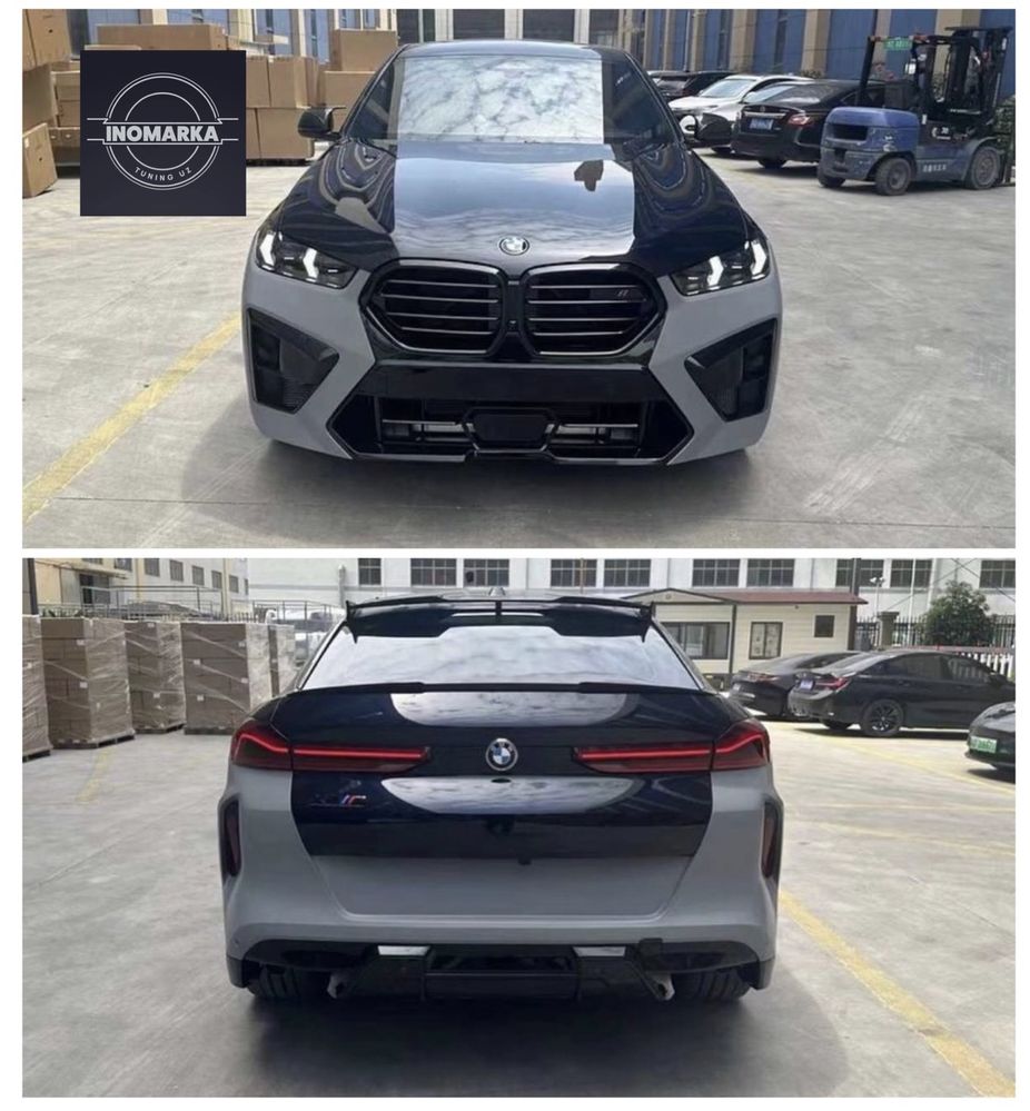 Bmw X6 M G06 restyling body kit овбес F96 LCI
