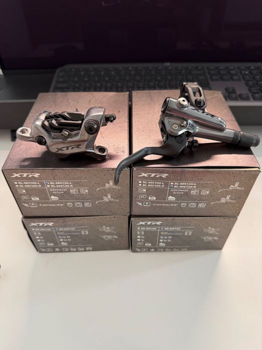 Shimano XTR M9120 + кт. накладки резин и синтеровани