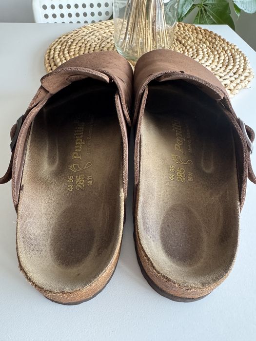 Saboti Birkenstock Boston piele