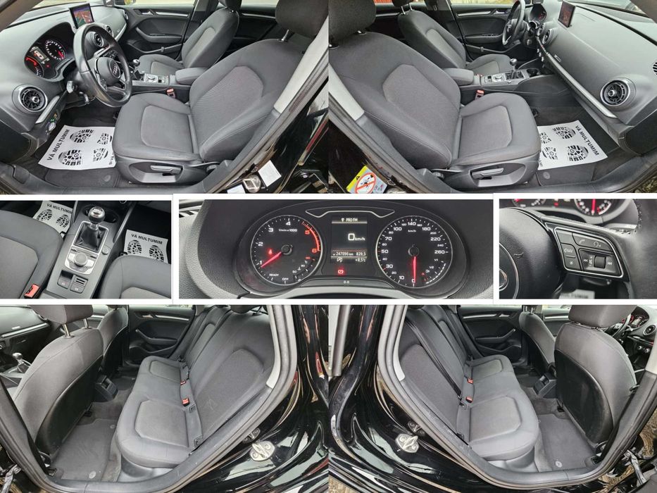 Audi A3 LIMOUSINE 1.6TDI 110cp 2018 Euro6 INMATRICULAT