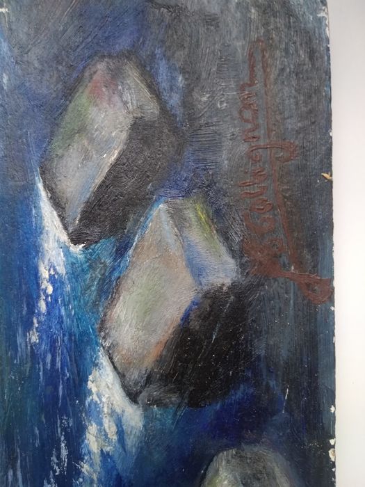 Pictura ulei pe placaj 0,5 cm