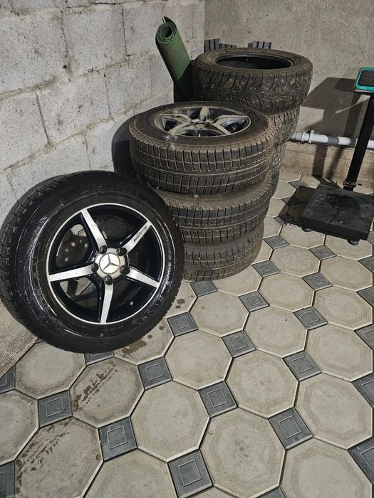 Шины с дисками зима мерседес